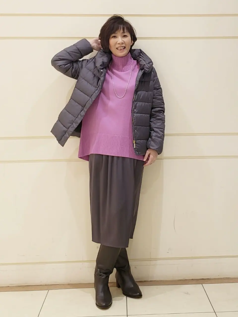 自由区 maruri コーディネート画像