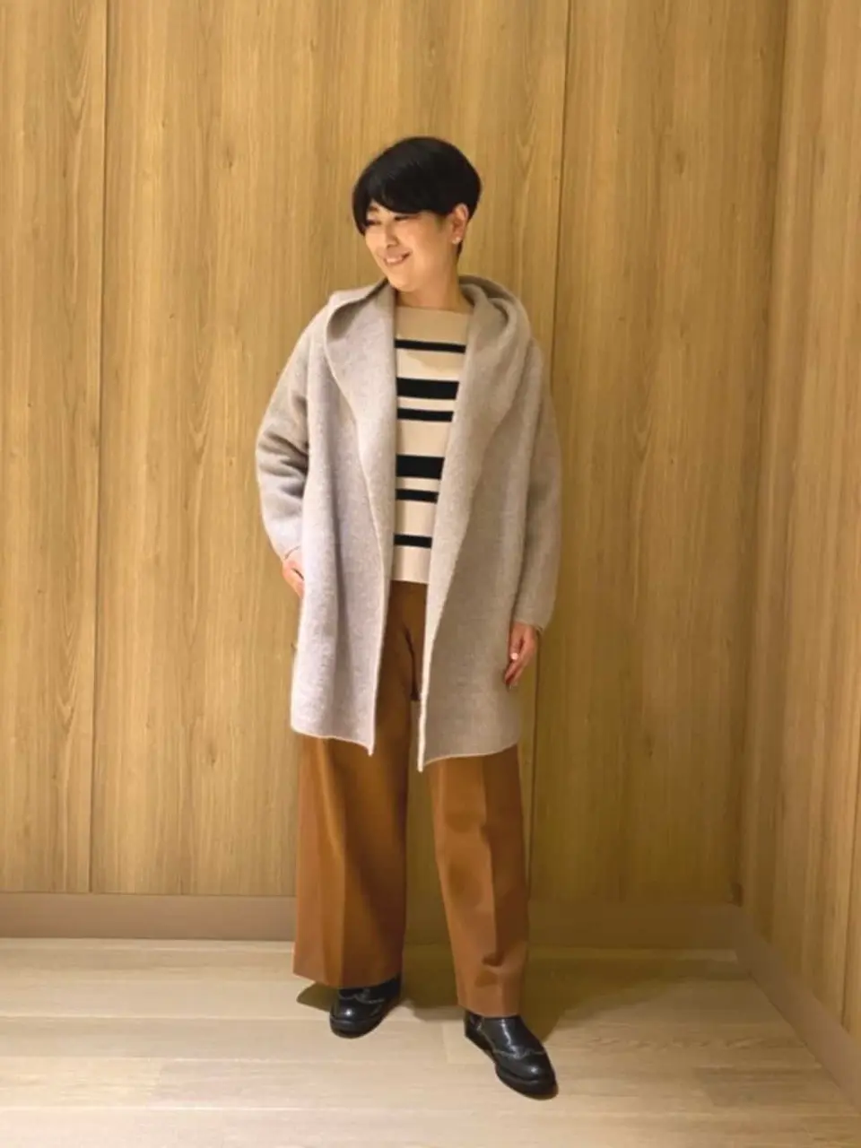 自由区 田中 コーディネート画像