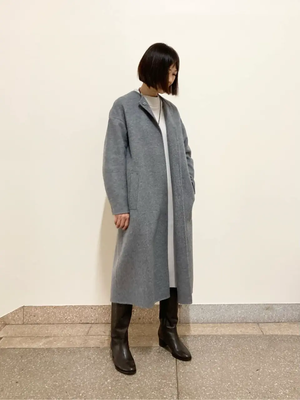 自由区 阿部 コーディネート画像