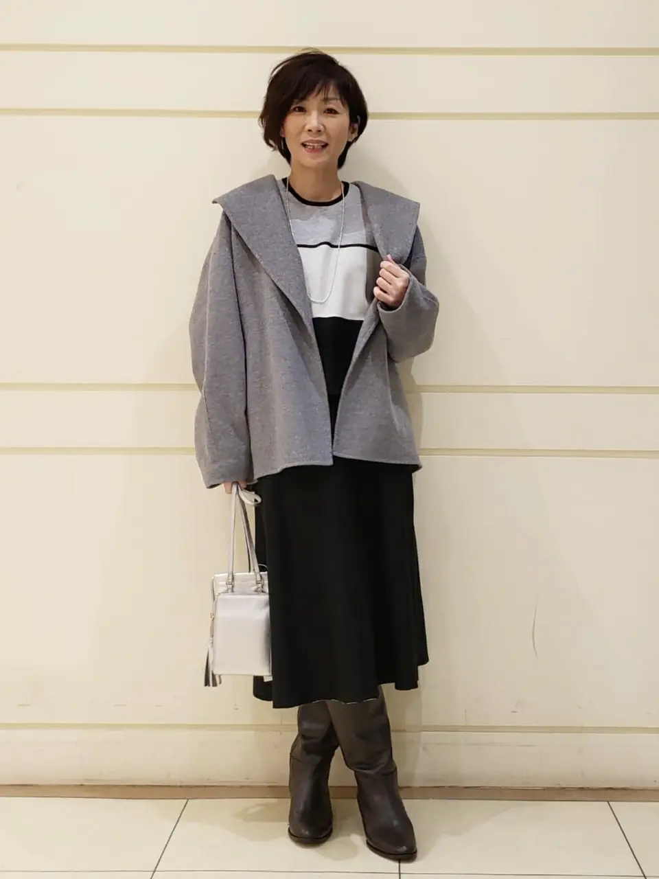 自由区 maruri コーディネート画像