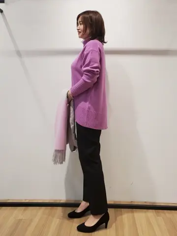 自由区 eri コーディネート画像