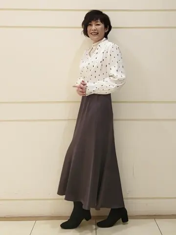 自由区 maruri コーディネート画像