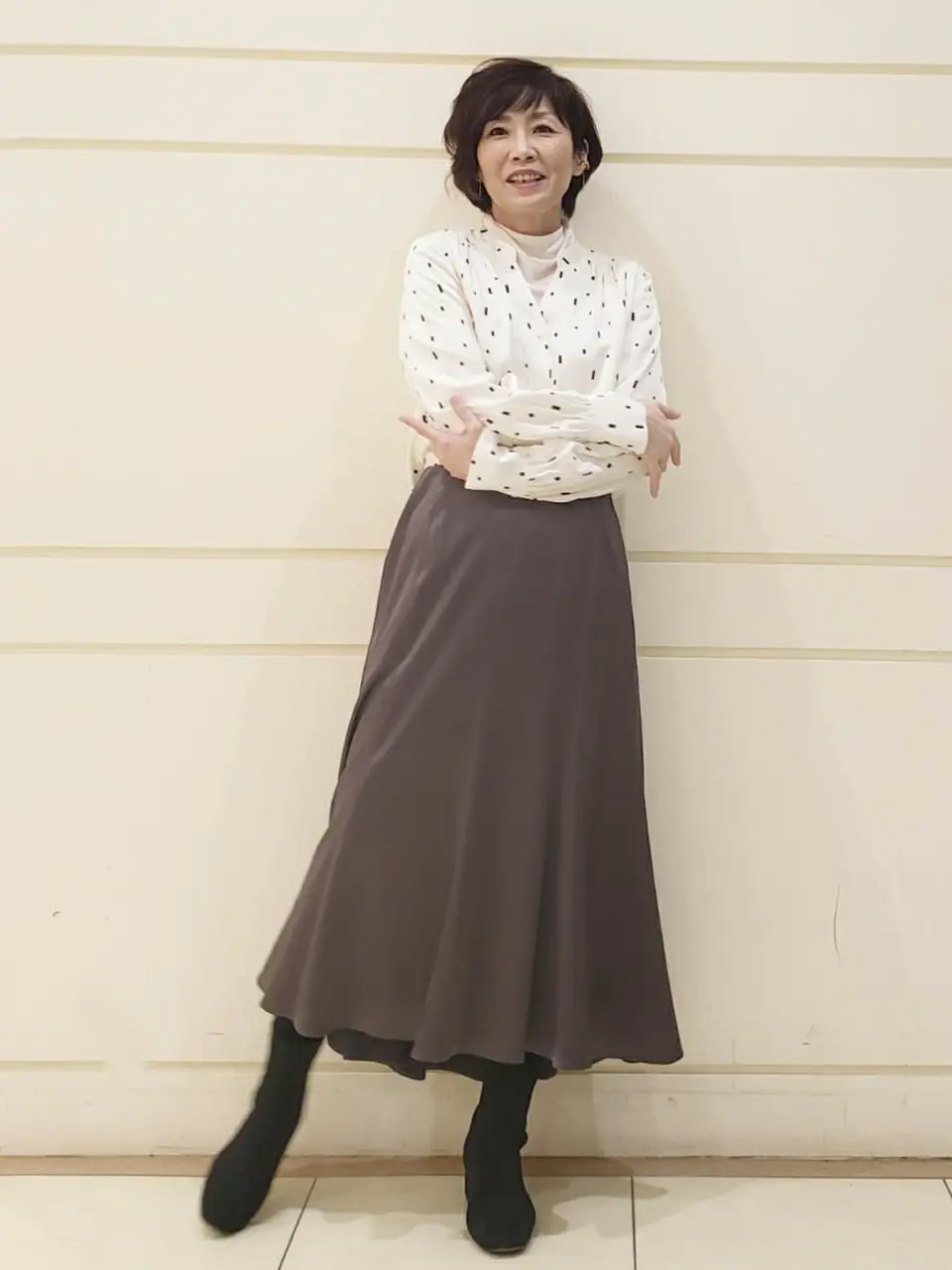 自由区 maruri コーディネート画像