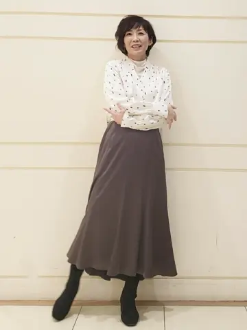 自由区 maruri コーディネート画像