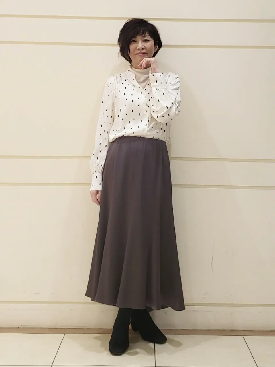 自由区 maruri コーディネート画像