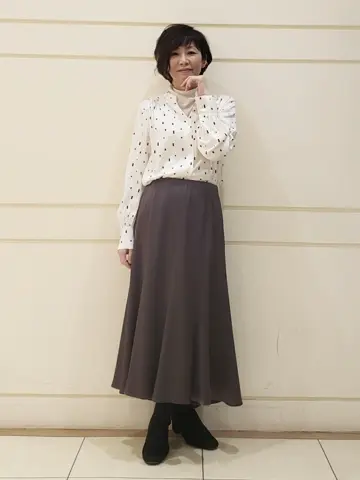 自由区 maruri コーディネート画像