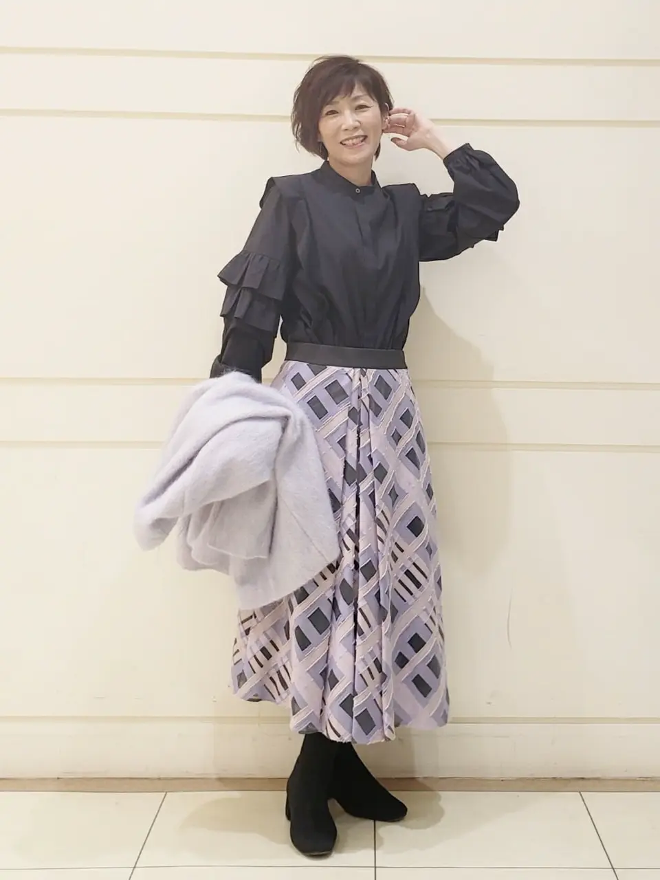 自由区 maruri コーディネート画像