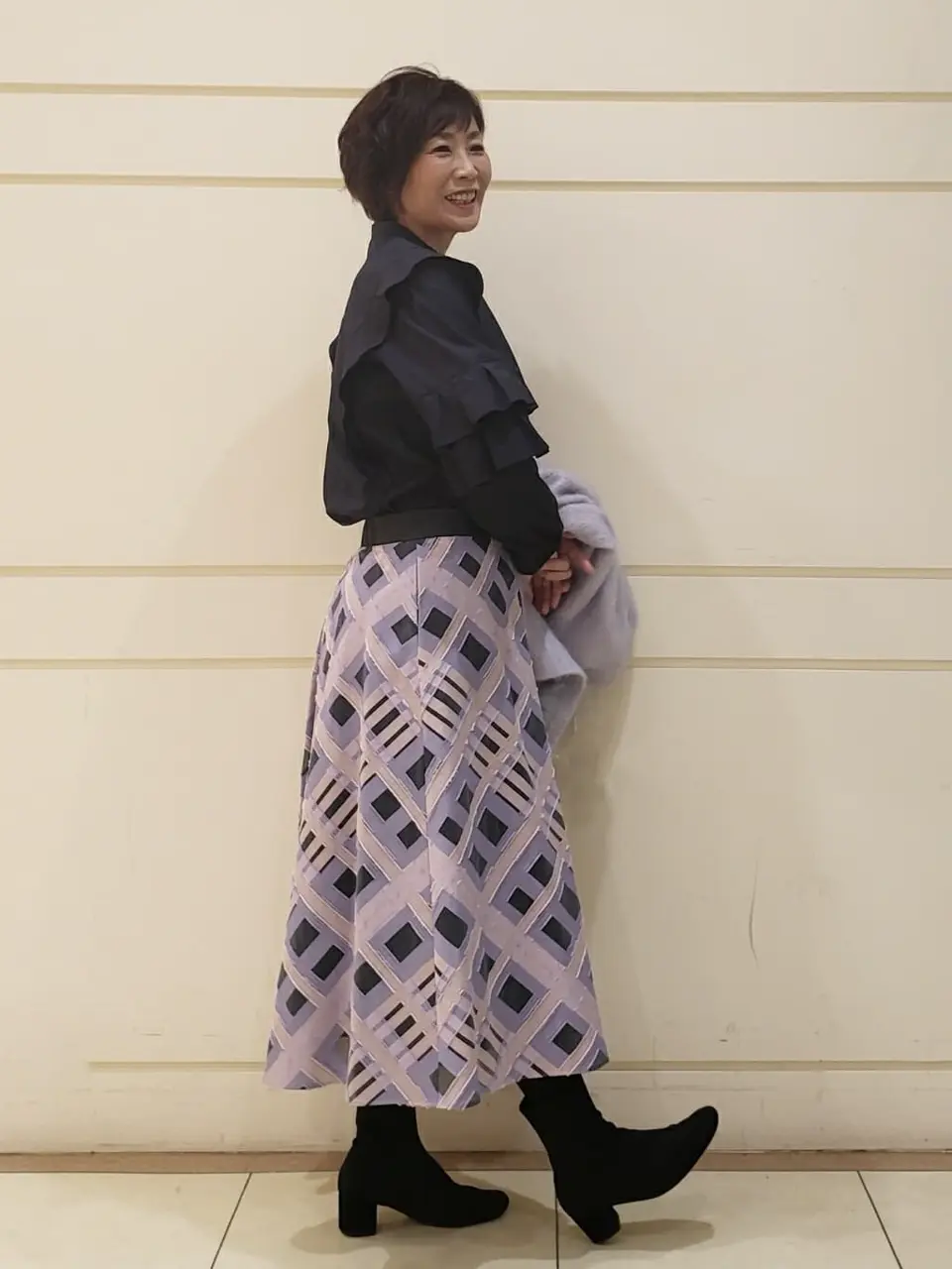 自由区 maruri コーディネート画像