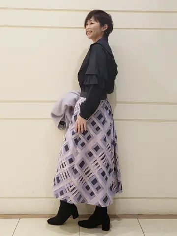 自由区 maruri コーディネート画像