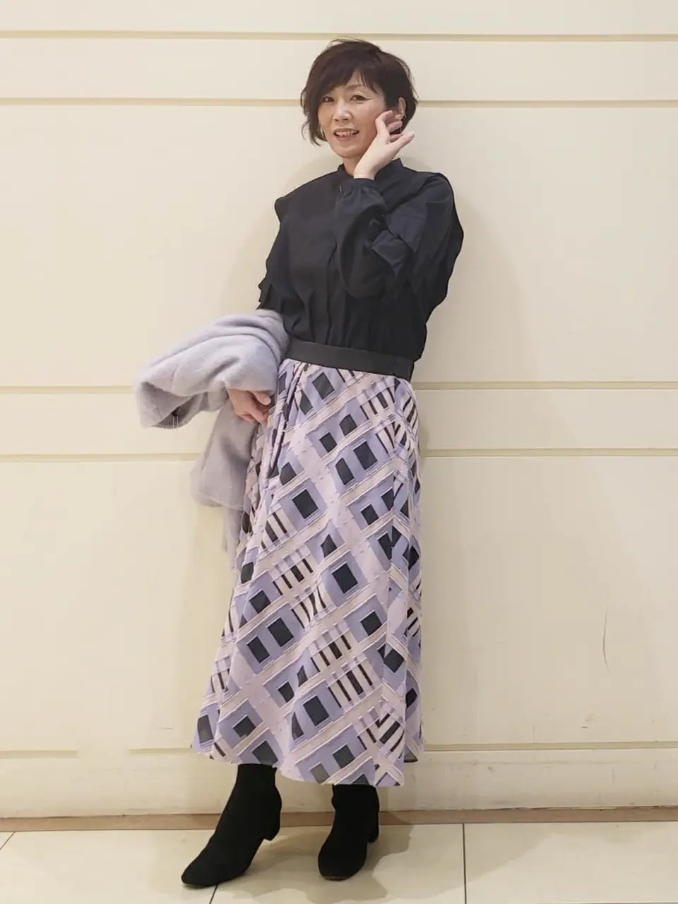 自由区 maruri コーディネート画像