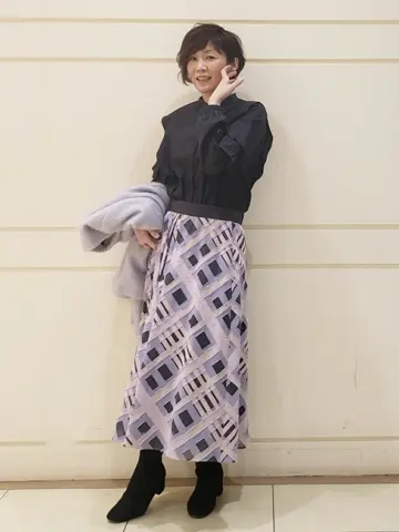 自由区 maruri コーディネート画像