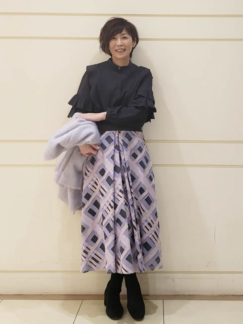 自由区 maruri コーディネート画像