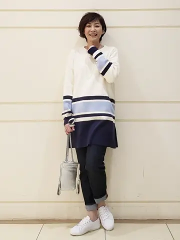 自由区 maruri コーディネート画像