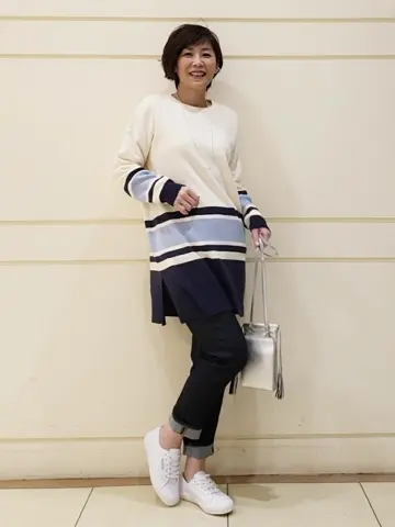 自由区 maruri コーディネート画像