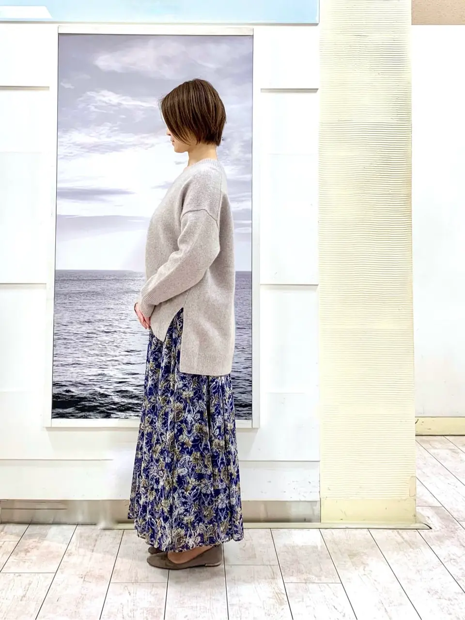 自由区 中鉢 コーディネート画像