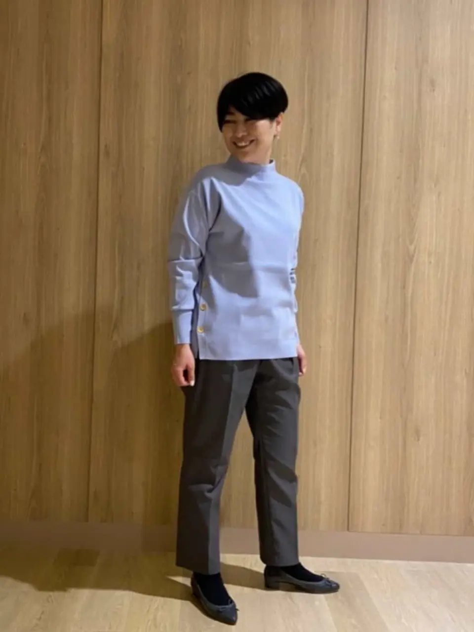 自由区 田中 コーディネート画像