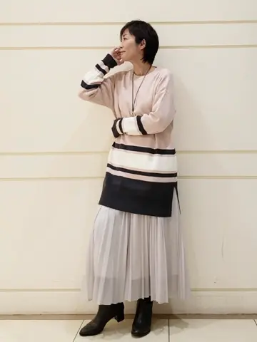 自由区 maruri コーディネート画像