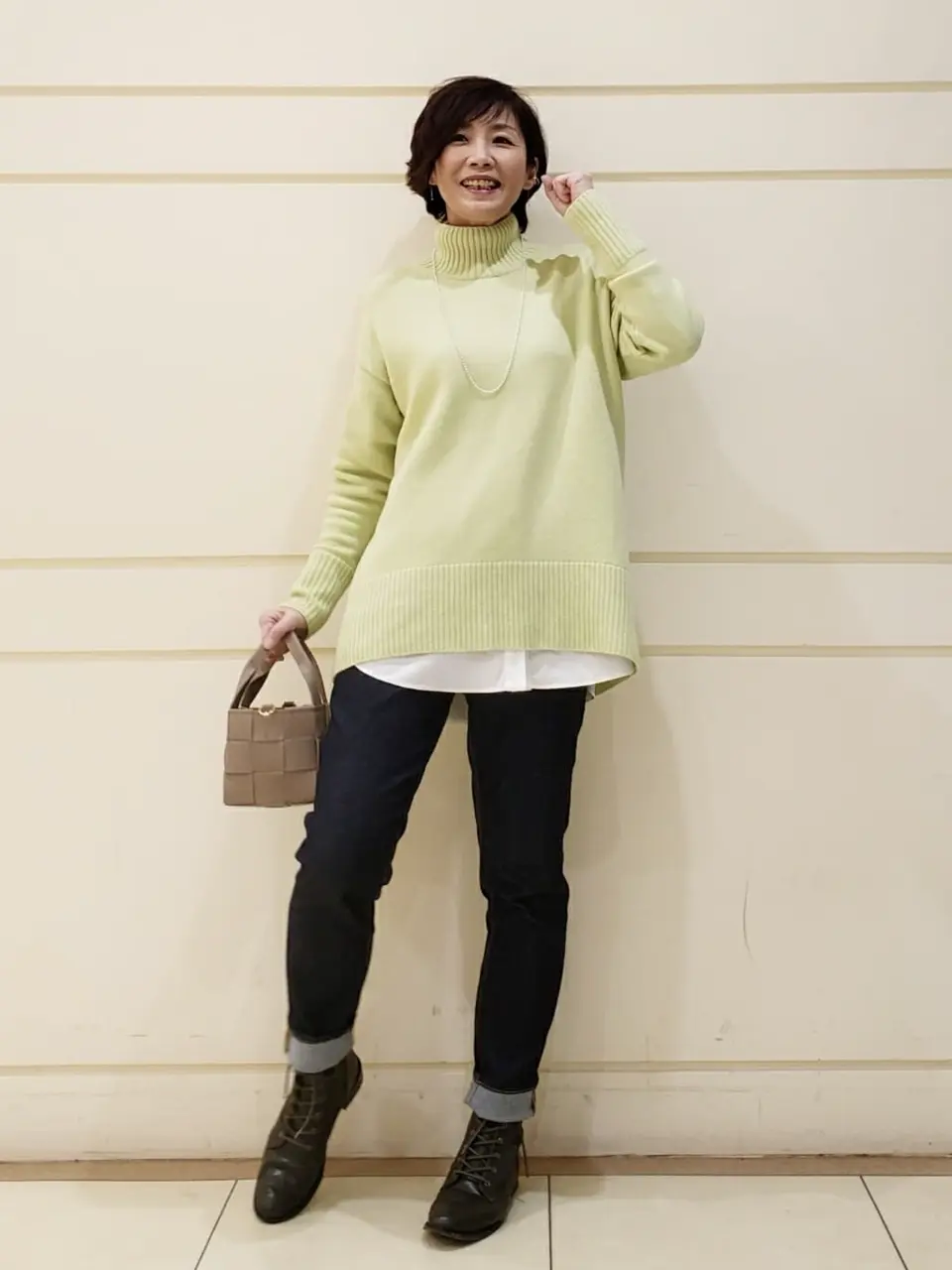 自由区 maruri コーディネート画像