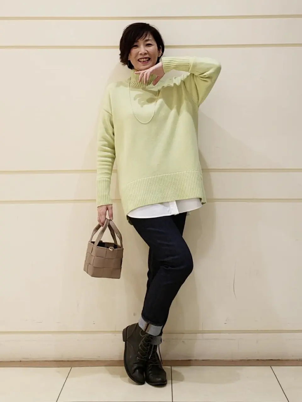 自由区 maruri コーディネート画像