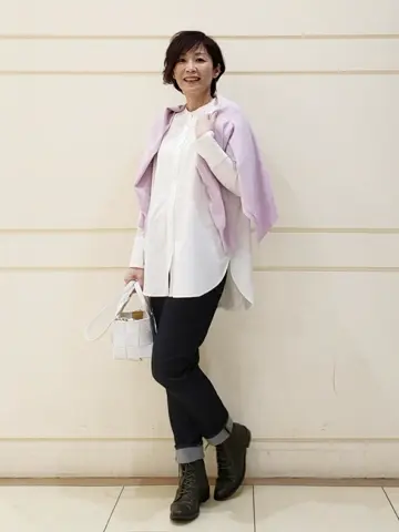 自由区 maruri コーディネート画像