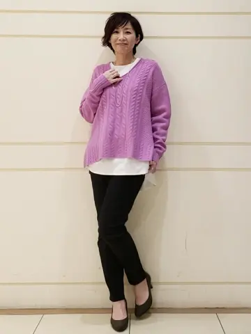 自由区 maruri コーディネート画像