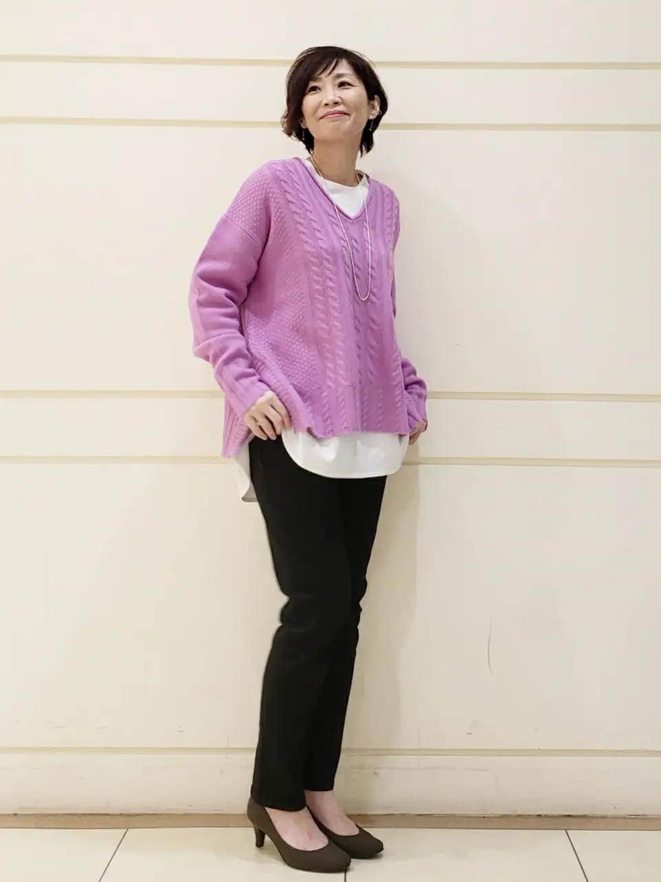 自由区 maruri コーディネート画像