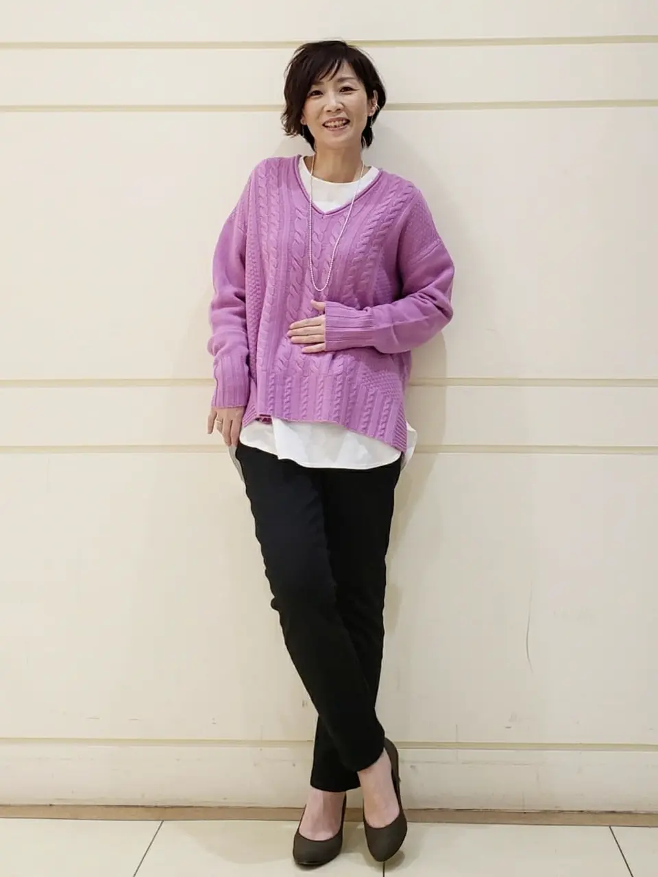 自由区 maruri コーディネート画像