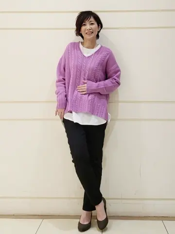 自由区 maruri コーディネート画像