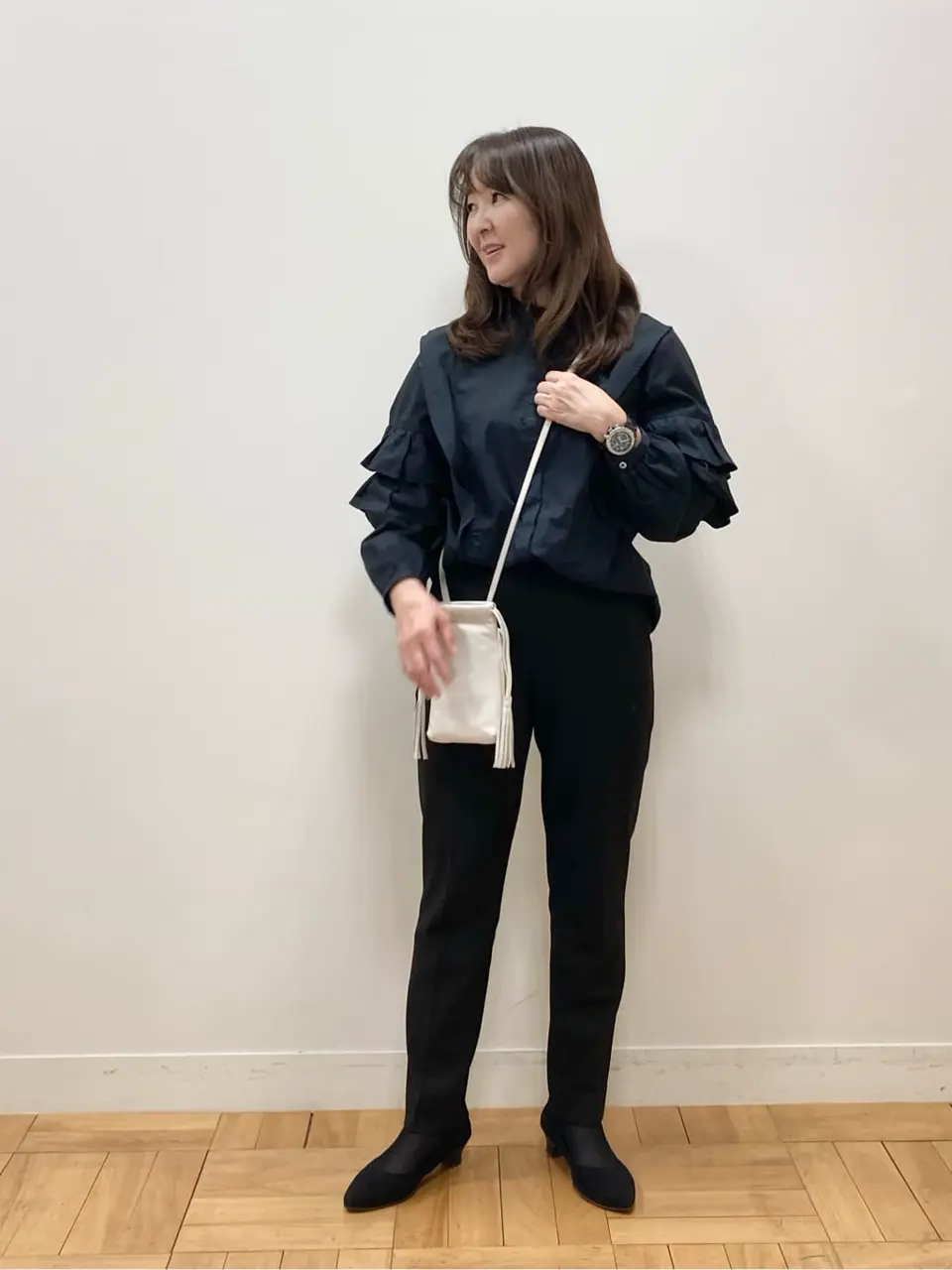 自由区 白戸 コーディネート画像