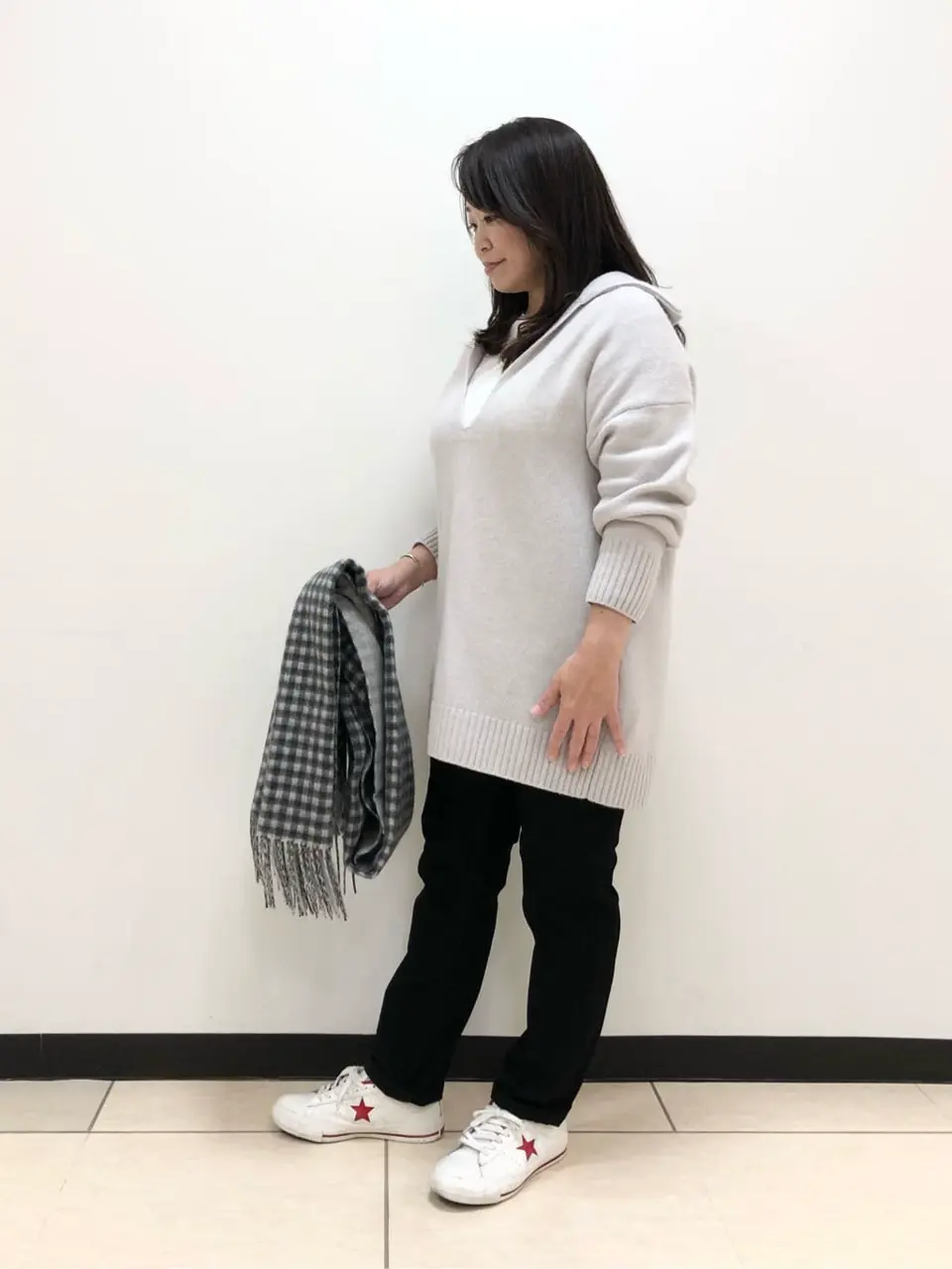 自由区 伊藤 コーディネート画像