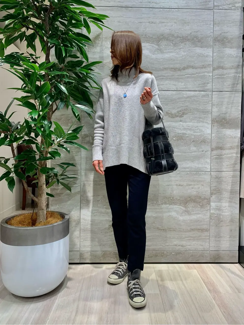 自由区 Ishii コーディネート画像