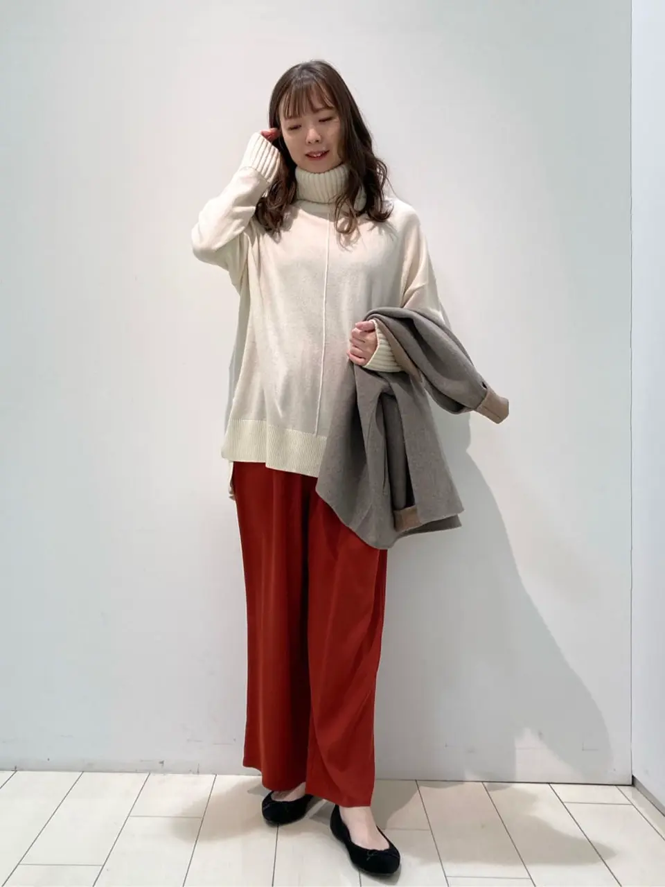  檀 コーディネート画像