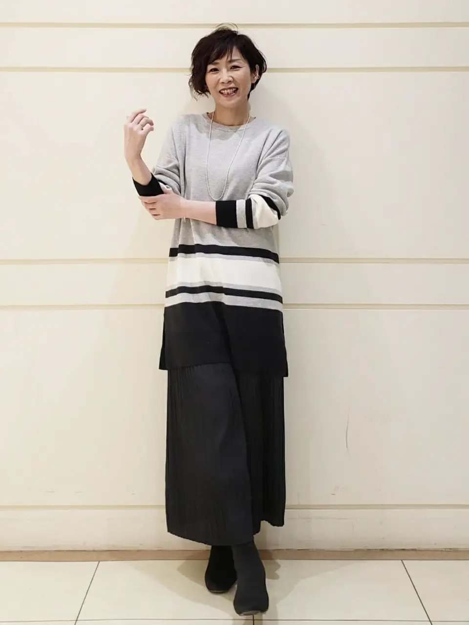 自由区 maruri コーディネート画像