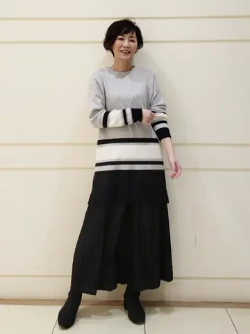 自由区 maruri コーディネート画像