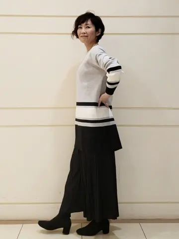 自由区 maruri コーディネート画像