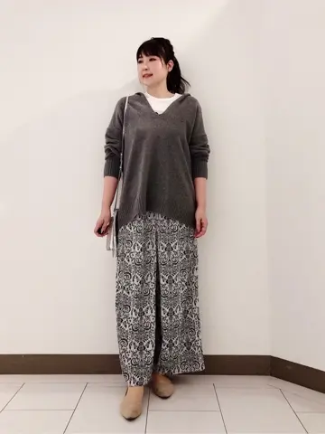 自由区 スタッフ コーディネート画像