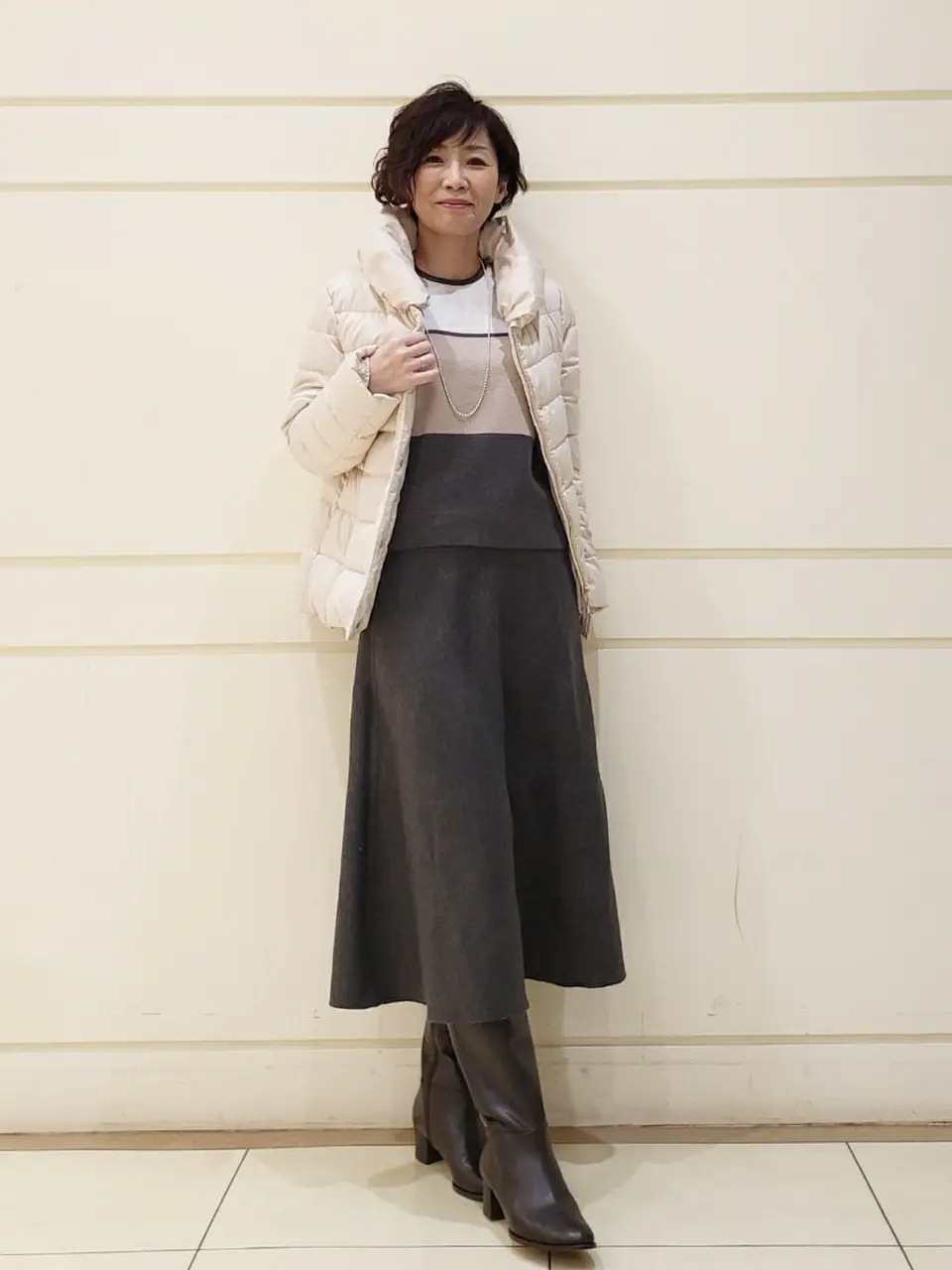 自由区 maruri コーディネート画像