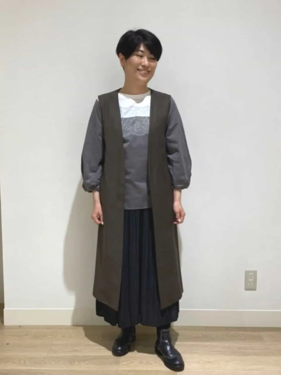 自由区 田中 コーディネート画像