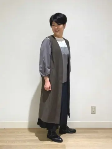 自由区 田中 コーディネート画像