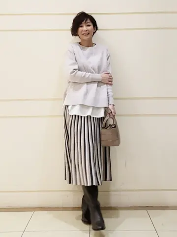 自由区 maruri コーディネート画像