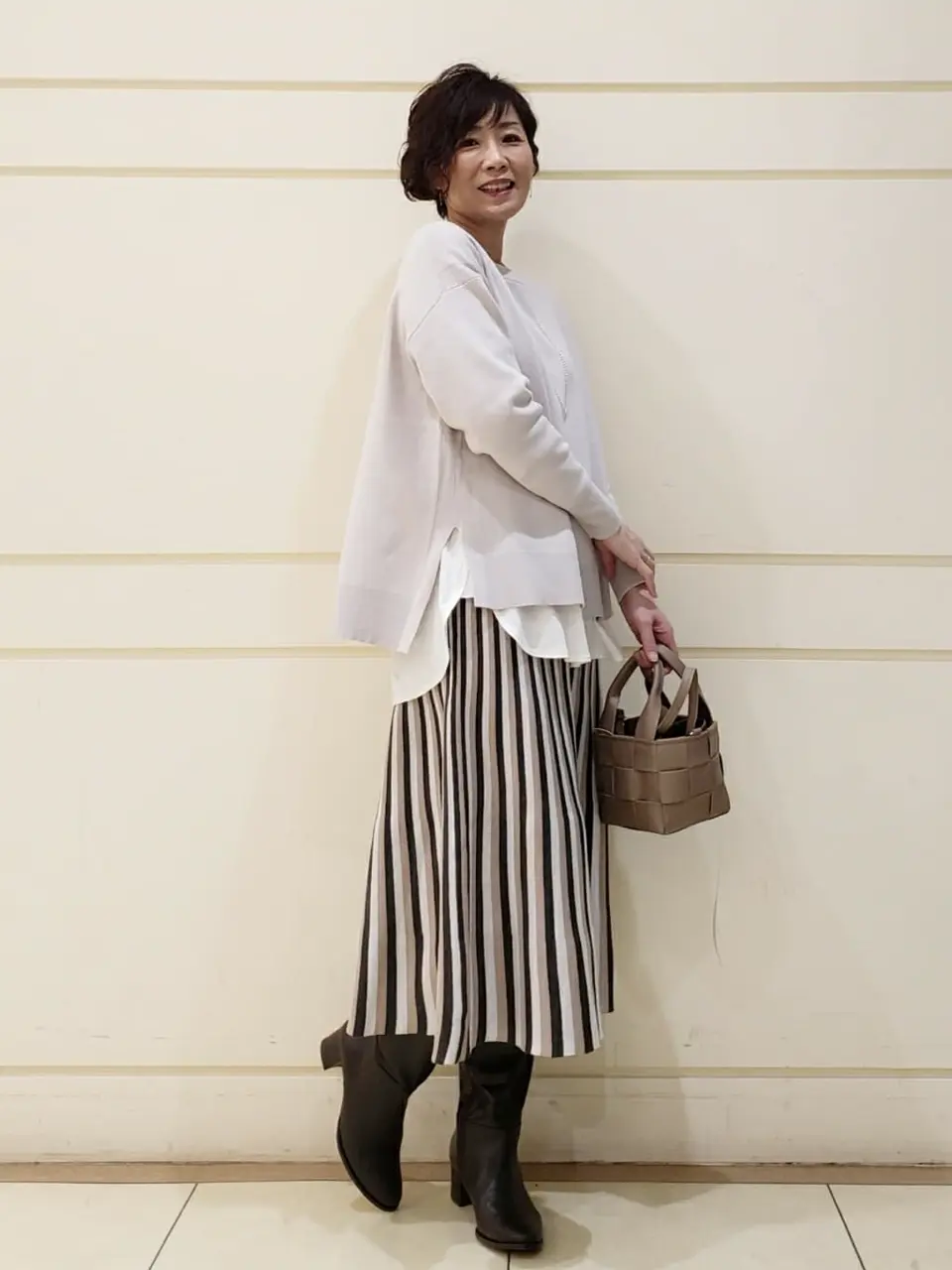 自由区 maruri コーディネート画像