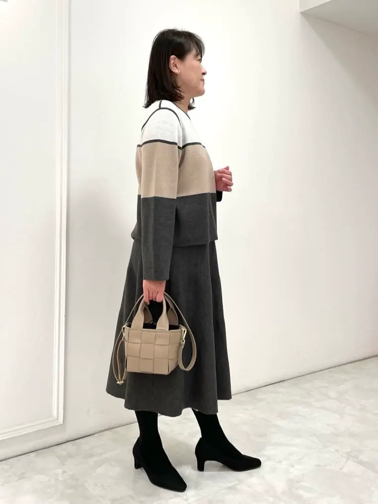 自由区 大野 コーディネート画像