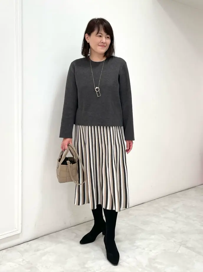 自由区 大野 コーディネート画像