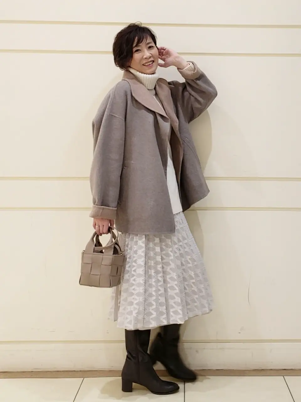 自由区 maruri コーディネート画像