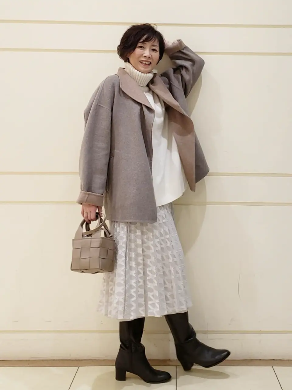 自由区 maruri コーディネート画像