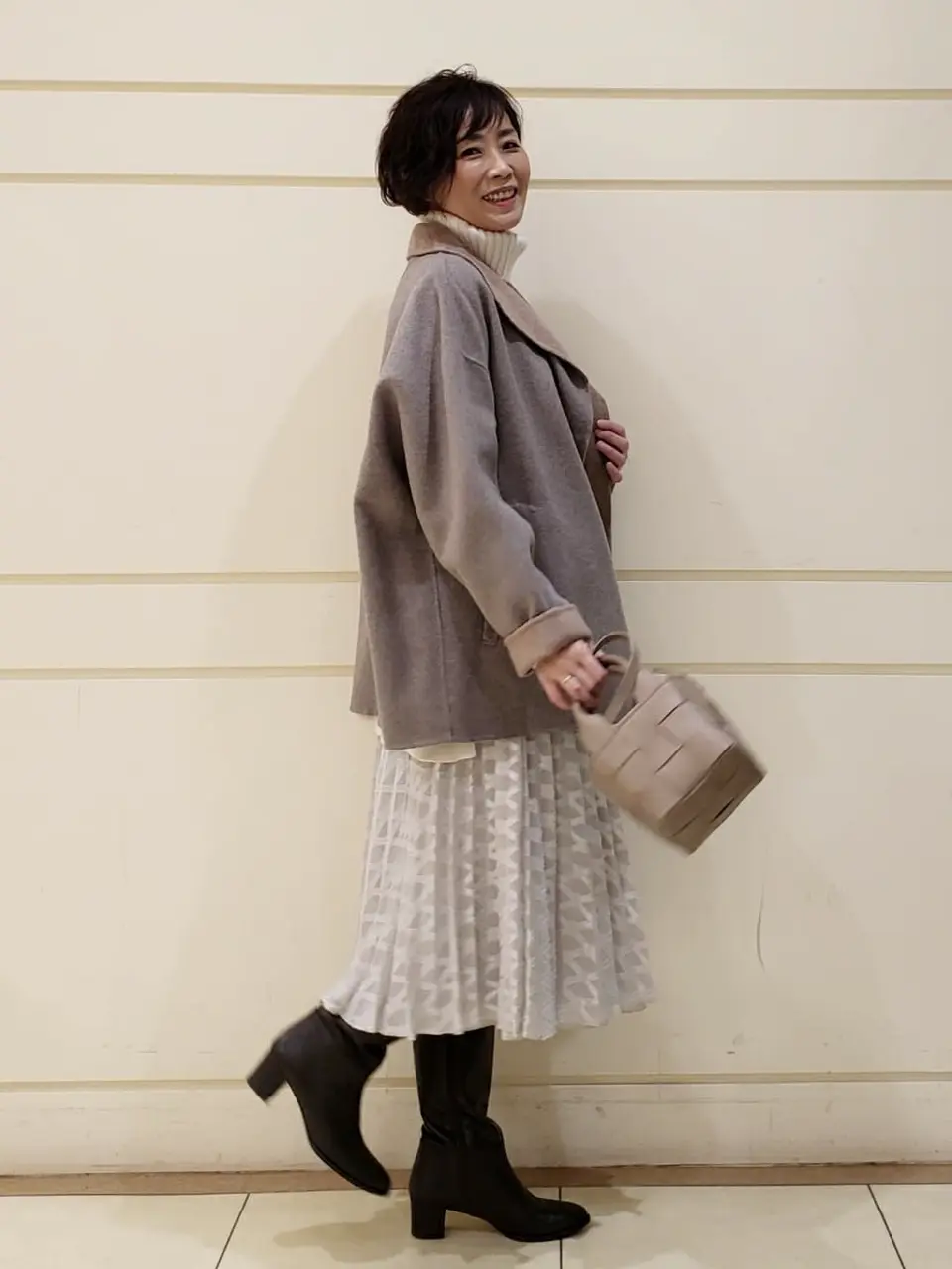 自由区 maruri コーディネート画像