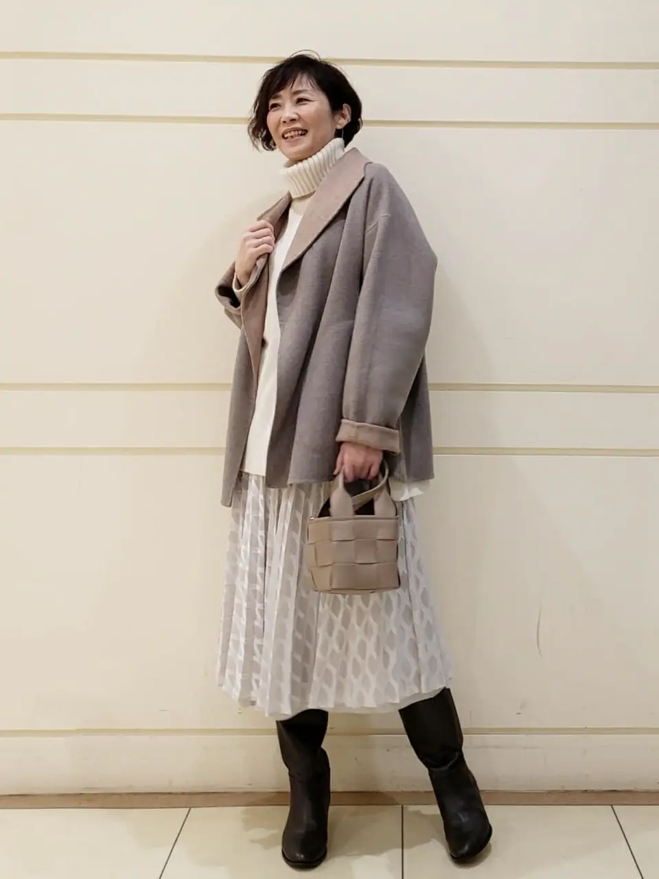 自由区 maruri コーディネート画像