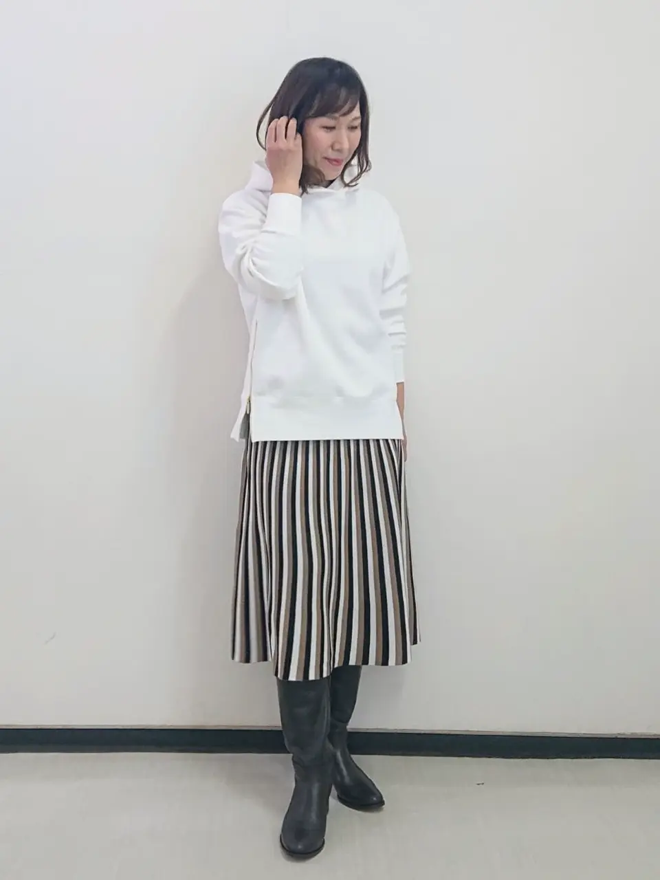 自由区 近藤 コーディネート画像