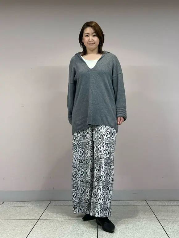 自由区 上島 コーディネート画像