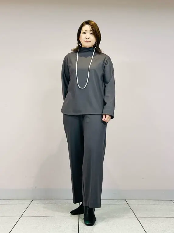 自由区 上島 コーディネート画像